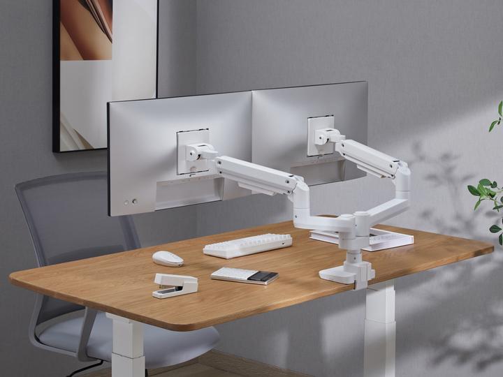 Image du produit equip Support de table 17"-49"/ 2TFT 20kg chacun 360° ressort à gaz ws (Tables, 35")