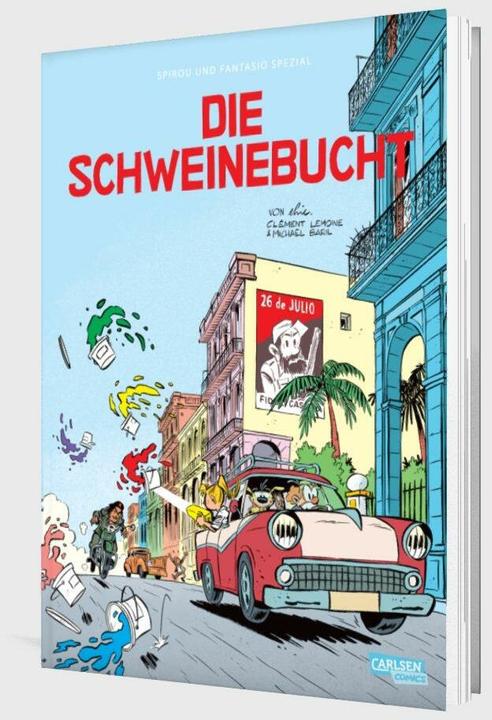 Immagine prodotto Speciale Spirou e Fantasio 43: La Baia dei Porci (Baril, Elric Dufau, Marcel Le Comte, Christophe Lemoine, Tedesco)