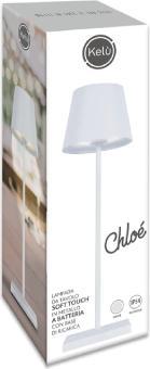 Actual product image GBC Konelco Table Lamp Chloe White (200 lm)