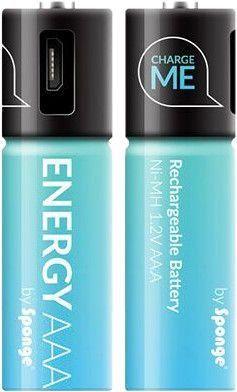 Sponge Batteries Energy AAA 450mAh (1 Stk., AAA, 450 mAh)