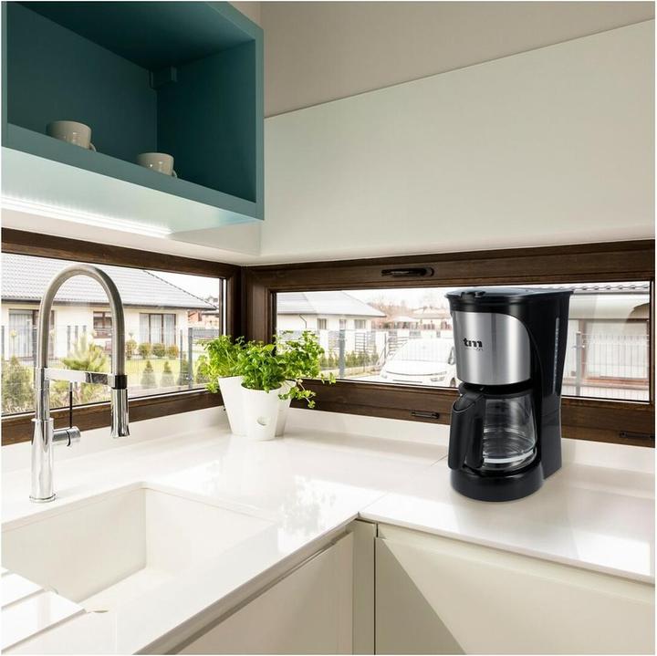 Produktbild TM Electron Filterkaffeemaschine 1000W 1,5 L 12 Kopper