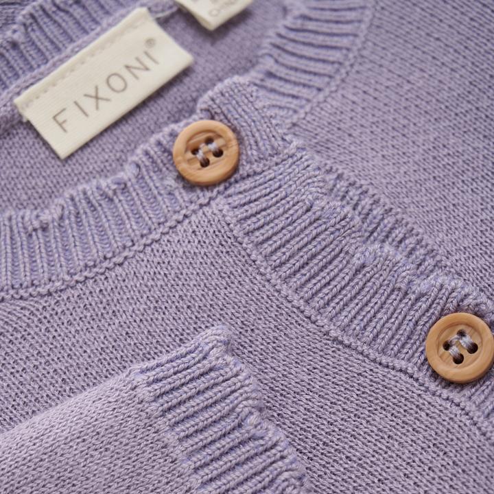 Produktbild Fixoni Strickjacke Bambus Lavender (86)