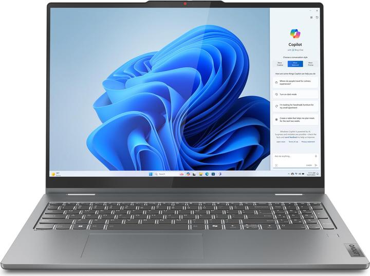 Productafbeelding Lenovo IdeaPad 5 2-in-1 (16", AMD Ryzen 7 8845HS, 16 GB, 1000 GB, NL)