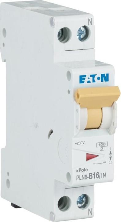 Produktbild Eaton PLN6-B16/1N-DE Leitungsschutzschalter