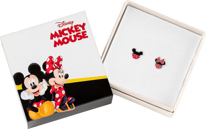 Immagine prodotto NoName MINNIE + MICKEY - 1 Paio di Orecchie - Laiton Argent Plaqué (Argento)
