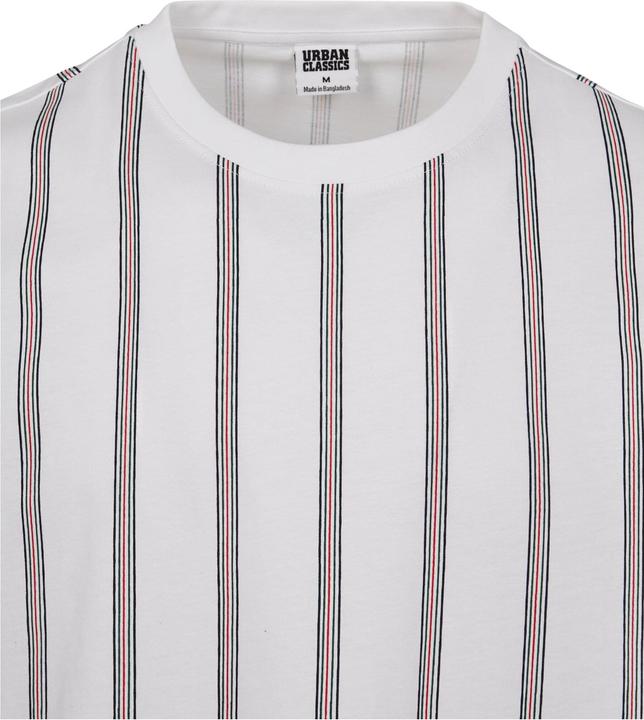 Actual product image Urban Classics Heavy Oversized AOP Stripe Tee (L)