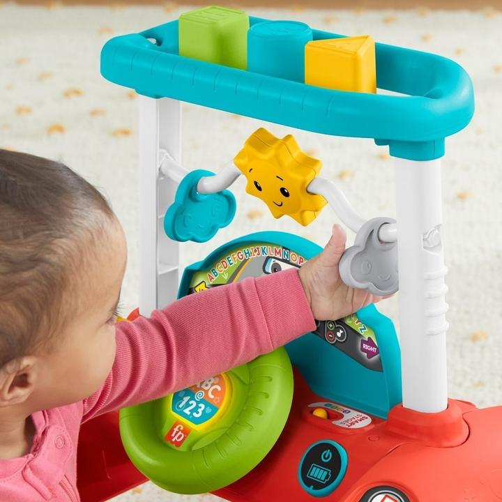 Actual product image Fisher-Price LL Pchacz Małego Kierowcy 2w1 HJP44 MATTEL (Czech, Polish, Hungarian, English, Slovak)