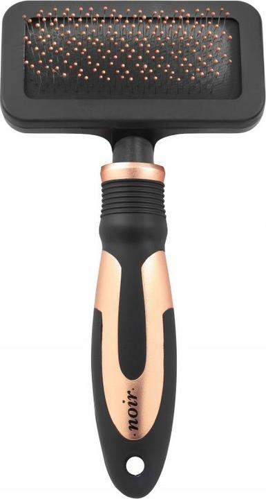 Produktbild EBI Noir Soft Slicker Bürste M Inox (Katze, Hund)