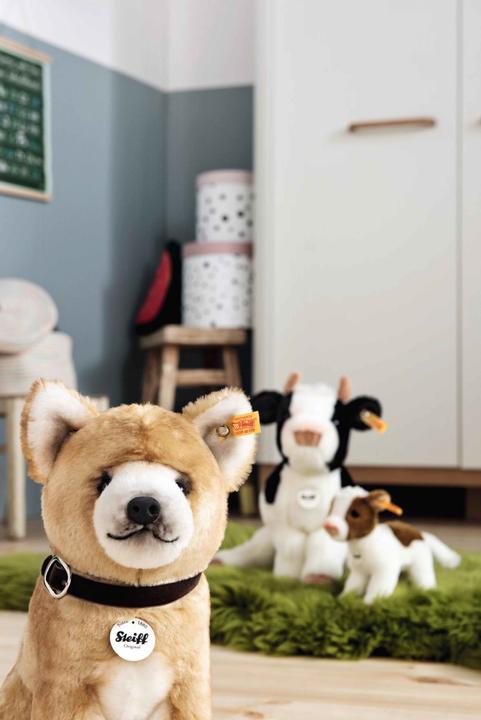 Produktbild Steiff Luise Kalb schwarz/weiss (16 cm)