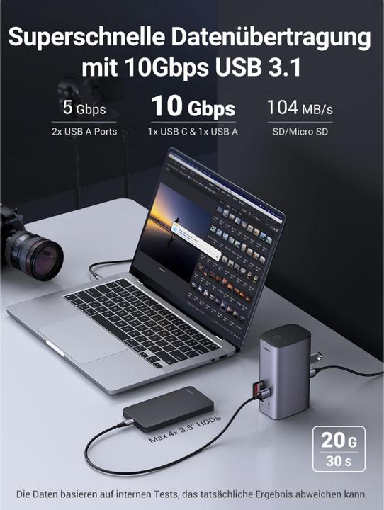 Image du produit Ugreen Multi (USB-C, 12 Ports)