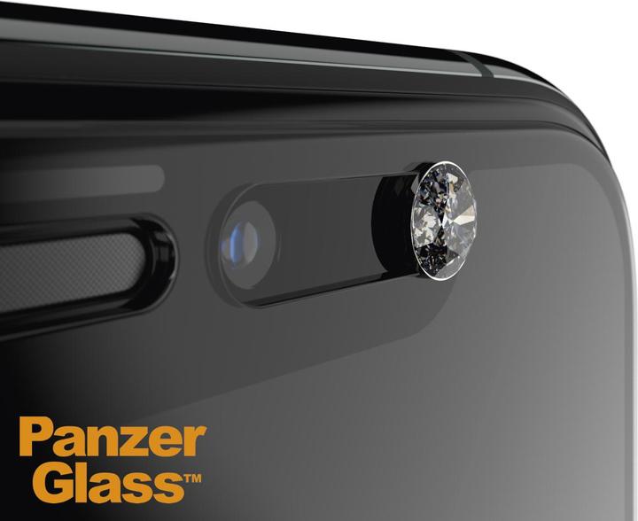 Actual product image PanzerGlass Edge-to-Edge Swarovski CamSlider (1 Piece, Apple iPhone 11, Apple iPhone XR)