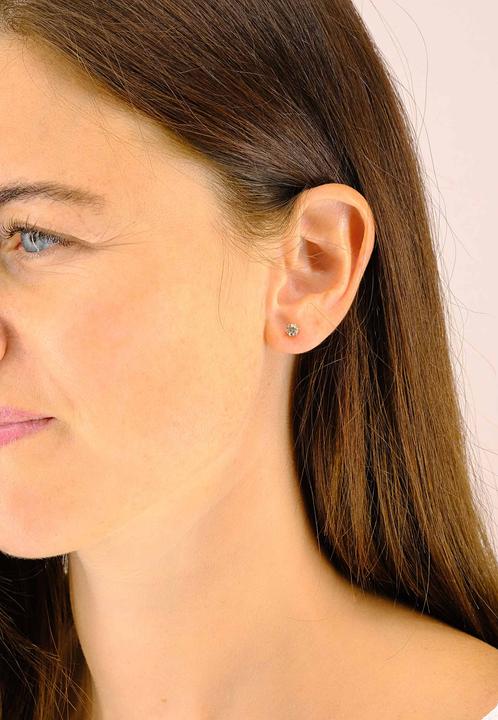 Image du produit Muau Boucles d'oreilles (750/18 K Or jaune)