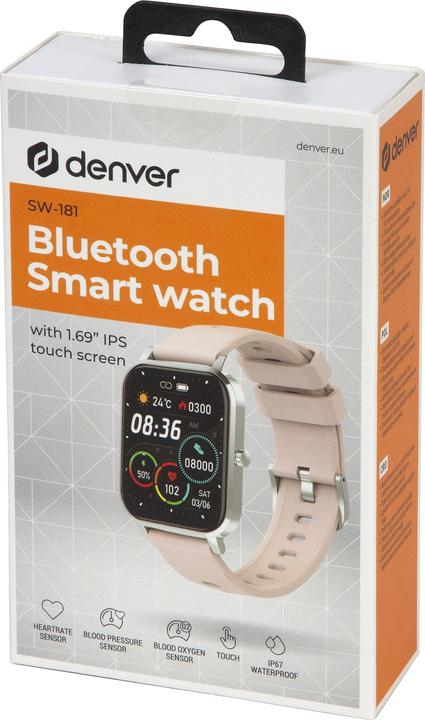 Produktbild Denver Bluetooth Smartwatch SW-181 Rose (37 mm)