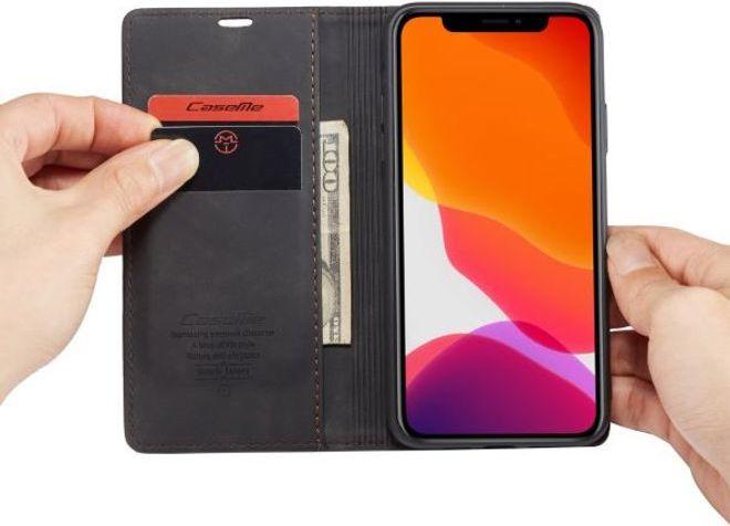 Produktbild Caseme Leder Flip Wallet Case Hülle (Apple iPhone 11 Pro Max)