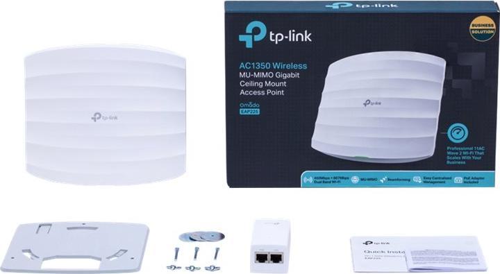 Actual product image TP-Link Omada EAP225 - V3 - radio access point - Wi-Fi 5 - 2.4 GHz, 5 GHz