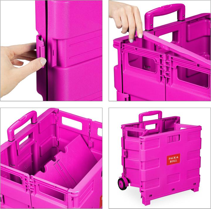 Image du produit Relaxdays Chariot à provisions
