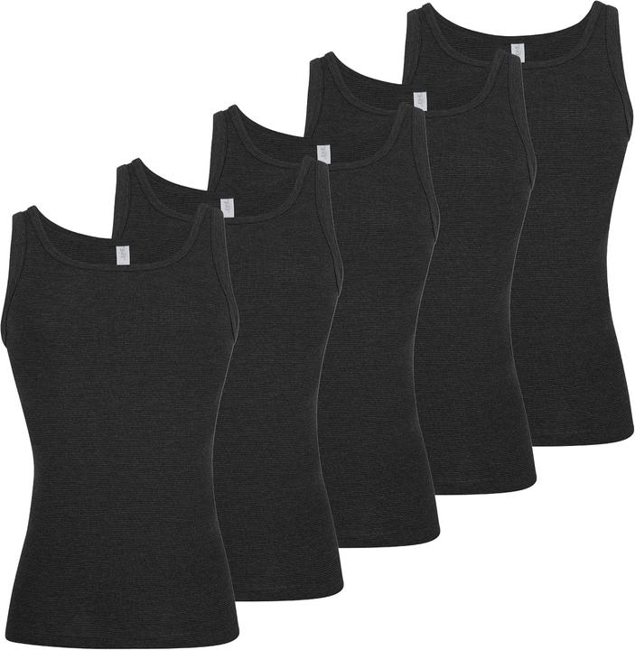Image du produit ESGE Lot de 5 - maillot de corps en jean à fines côtes (XL)