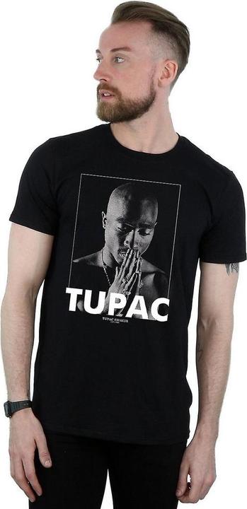 Immagine prodotto Tupac Shakur Maglietta unisex in cotone per adulti che prega (XXL)