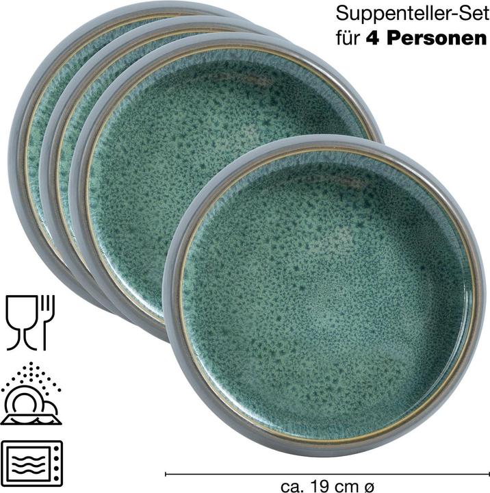 Actual product image Moritz & Moritz SOLID trays (19 cm, 0.80 l, 4 x)
