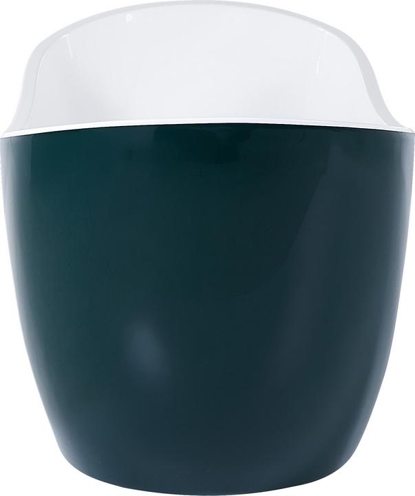 Actual product image Beliani Bathtub freestanding blue green oval 170 x 77 cm ANTIGUA (240 l, 77 cm, 170 cm)