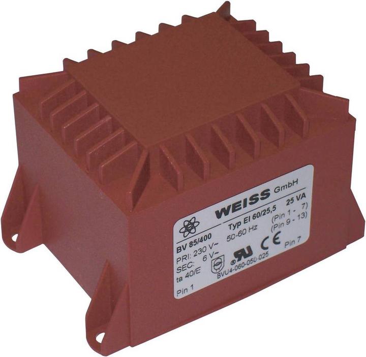 Produktbild Weiss Elektrotechnik EI 60-Printtransformator 25 VA