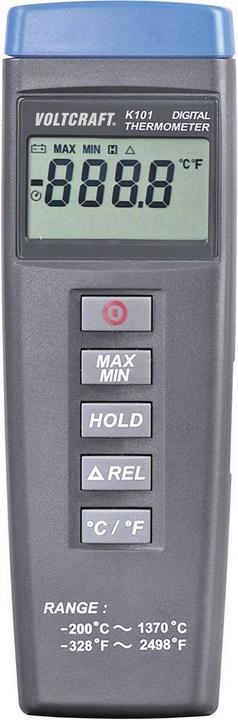 Produktbild Voltcraft Digital-Thermometer + Einschraubfühler