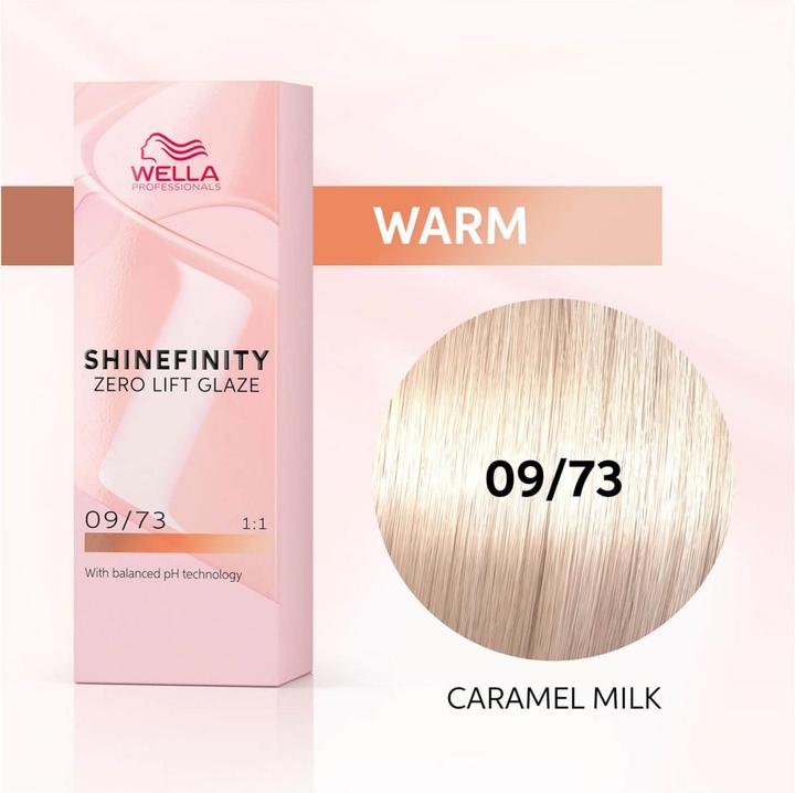 Image du produit Wella Shinefinity (09, 73 - Lait au caramel)