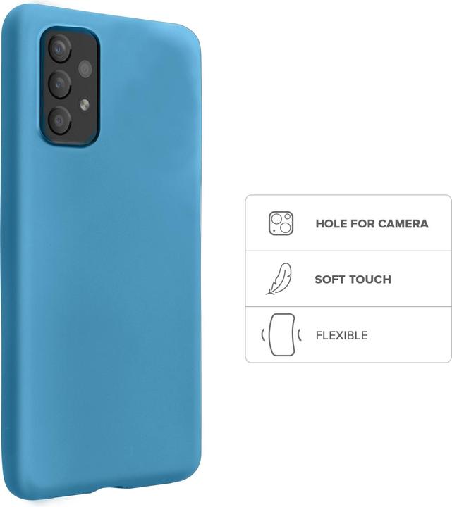 Image du produit SBS Rainbow Case Samsung A53 cerulean color (Samsung Galaxy A53)