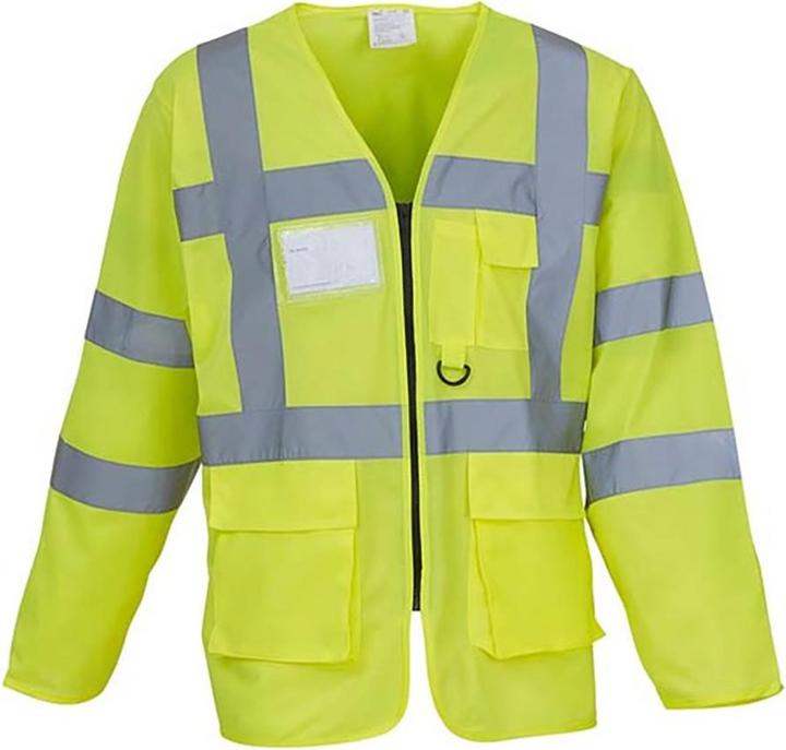 Yoko Executive Schutzjacke langärmlig Warnfarben