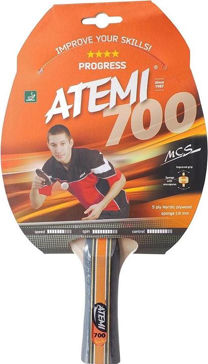 Actual product image Atemi 700 **** Table Tennis Racket (17106)