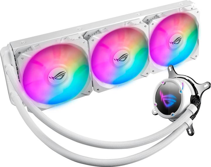 Image du produit ASUS ROG Strix LC 360 RGB White Edition Refroidissement complet par eau
