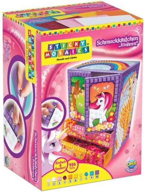 Orb Factory Unicorn Jewellery Box