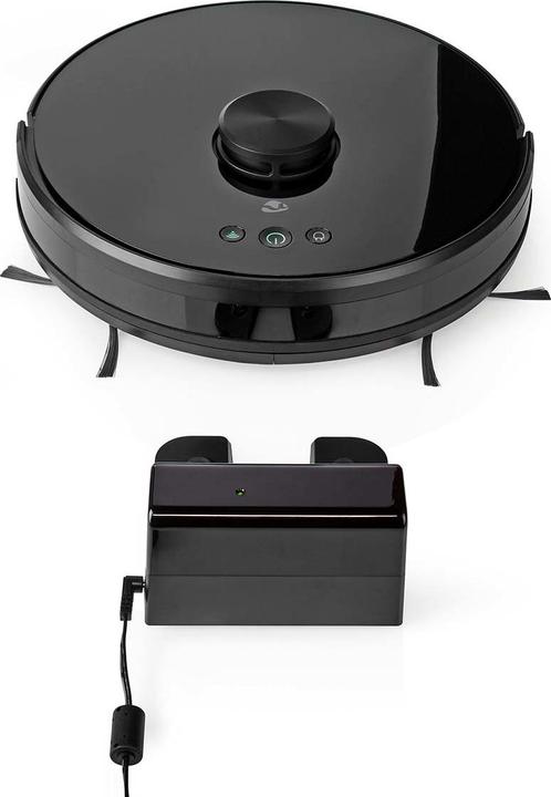 Immagine prodotto Nedis WIFIVCL001CBK- Robotický Vysavač | Laserová navigace | Wi-Fi | Kapacita Sběrné Nádrže: 0,6 l (Robot aspirapolvere)