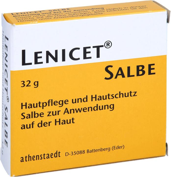 Produktbild Athenstaedt Lenicet Salbe zum Schutz der Haut, 32 g Salbe