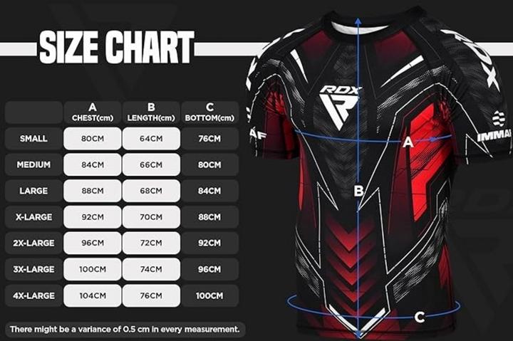 Image du produit Rdx T-Shirt de compression IMMAF (XXL)