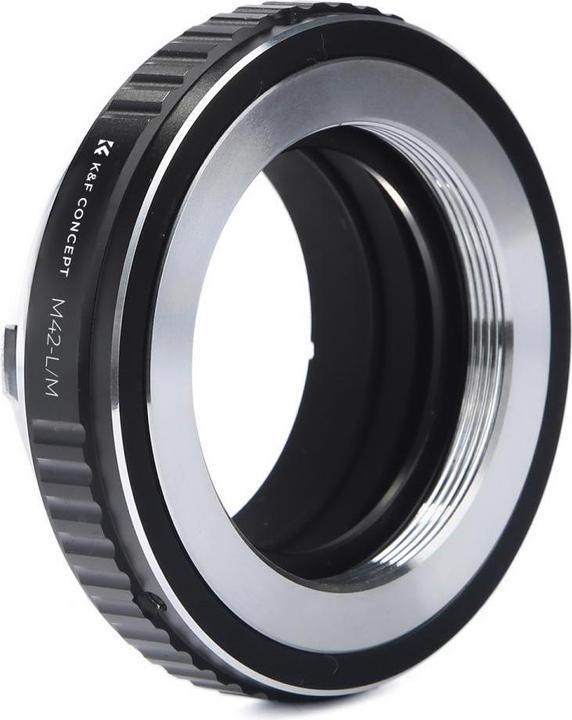 Actual product image K&F Concept High Precision Lens Adapter Mount, M42-L/M