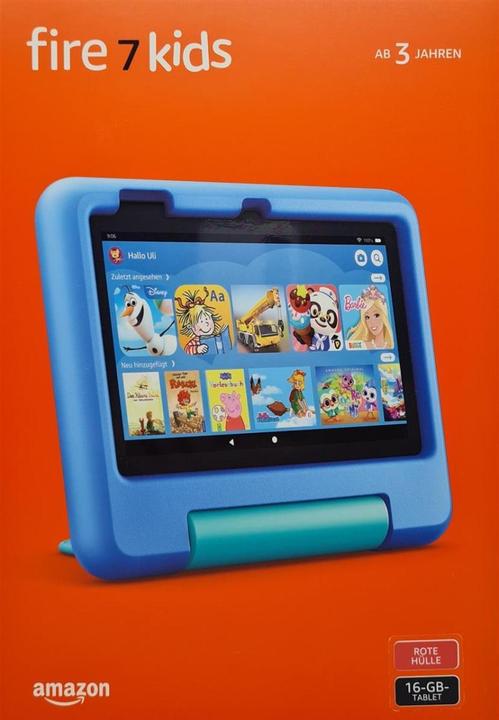 Productafbeelding Amazon Fire 7 Kids 16GB (7", 16 GB, Rood)