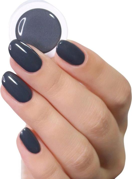 Actual product image Alessandro Striplac Peel or Soak New York Grey 8 ml (Grey, Peelable nail polish)