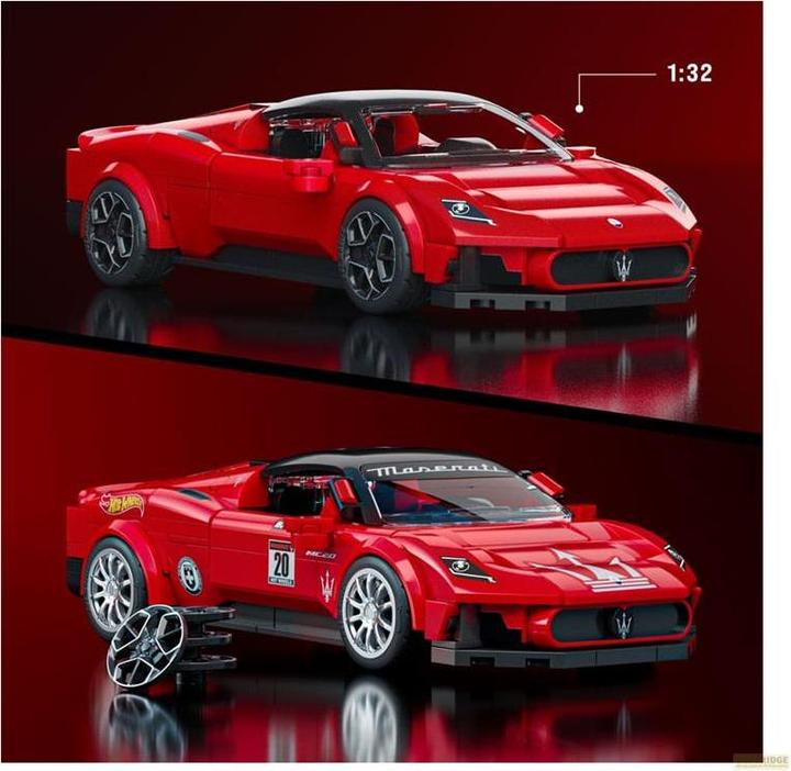 Produktbild Mattel Hot Wheels Building SPEED SERIES MASERATI