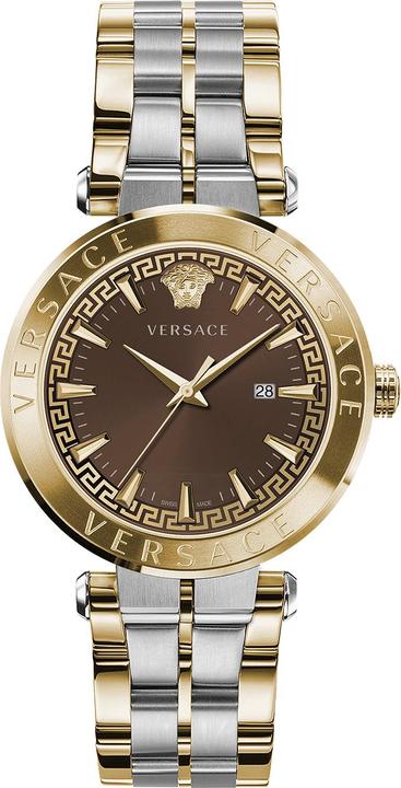 Versace VE2G00421 Aion Herren 44mm 5ATM (Analoguhr, 44 mm)