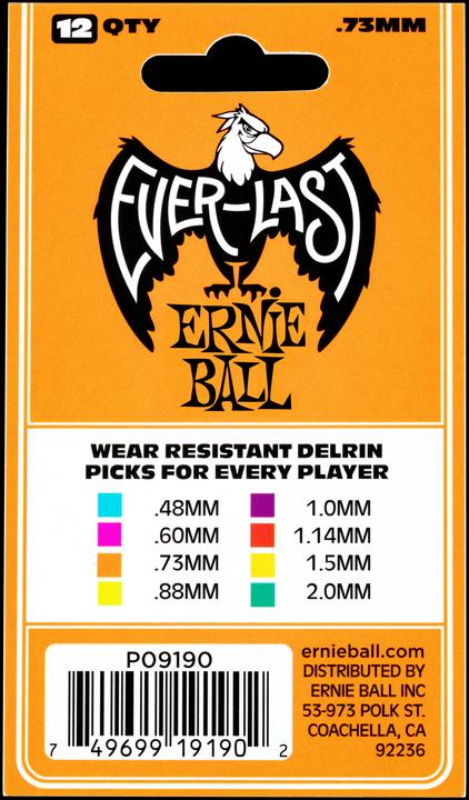 Actual product image Ernie Ball Everlast (12 x, 0.73 mm)