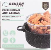 Produktbild Benson Home Fritteuse 26 cm, Marmor-Antihaftbeschichtung
