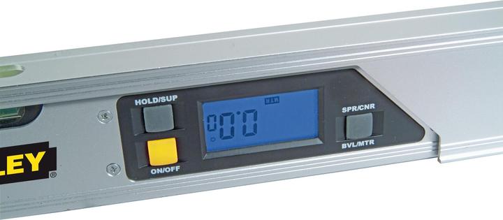 Actual product image Stanley Digital protractor, spirit level (40 cm leg length, 0°-225° measuring range, LCD display)