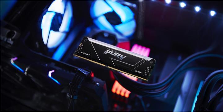 Actual product image Kingston Fury Beast (2 x 8GB, 3200 MHz, DDR4-RAM, DIMM)