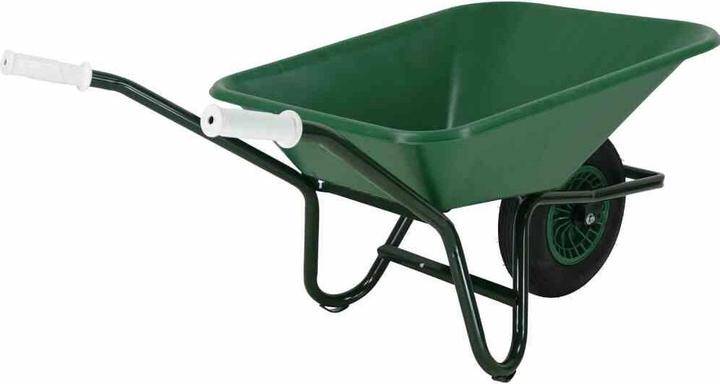 Produktbild FORT Gartenkarre 90 Liter PP-Mulde, lackierter Rahmen mit Kippbügel