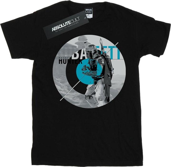 Star Wars Boba Fett Bounty Hunter Circle TShirt (XL)