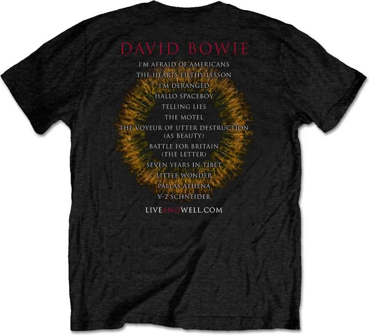 Produktbild David Bowie LiveAndWell.com TShirt (M)