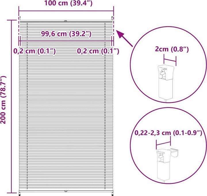 Produktbild VidaXL Eward (100 x 200 cm)