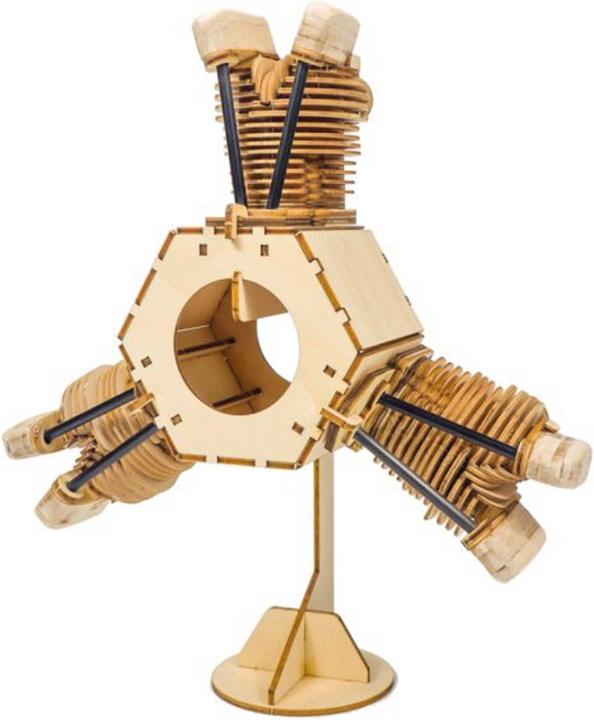 Actual product image Extron Modellbau Cylinder dummy 50mm 3-cylinder (lasercut)