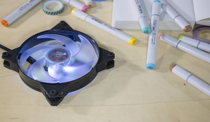 Image du produit Cooler Master Ventilateur CM Masterfan Pro 140 AP RGB 3 (140 mm, 3 x)